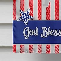 Vista 1075 de Caroline's Treasures BB4243GF Bandera de jardín con texto en inglés «Merry Christmas» con texto en inglés «Merry Christmas», bandera decorativa