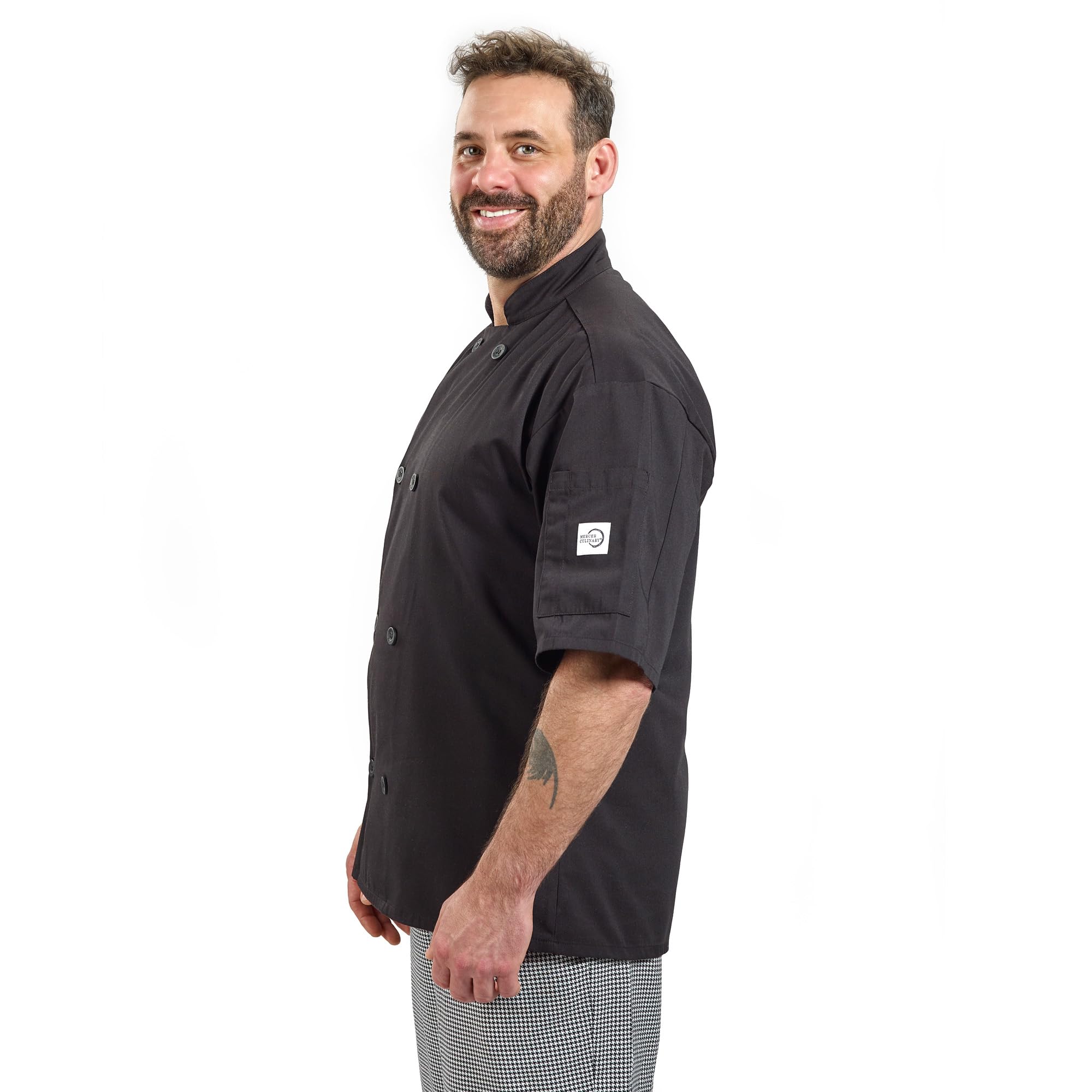 Mercer Culinary Unisex Kurze Ärmel Kurze Ärmel (1er Pack)