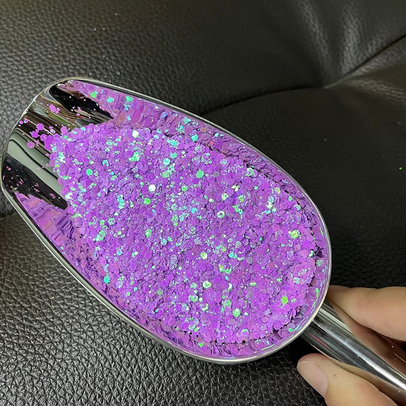 100g 500g Esagonale Formato Della Miscela Colore Della Caramella Occhio Viso Artigianato Unghie artistiche Paillettes Glitter Chunky Bulk Powder-9-500g