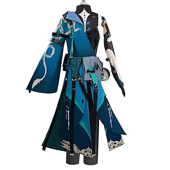 セット済みウィッグ　鳴潮　めいちょう　忌炎　きえん　コスプレ セット済みウィッグ 鳴潮 めいちょう 忌炎 きえん コスプレ