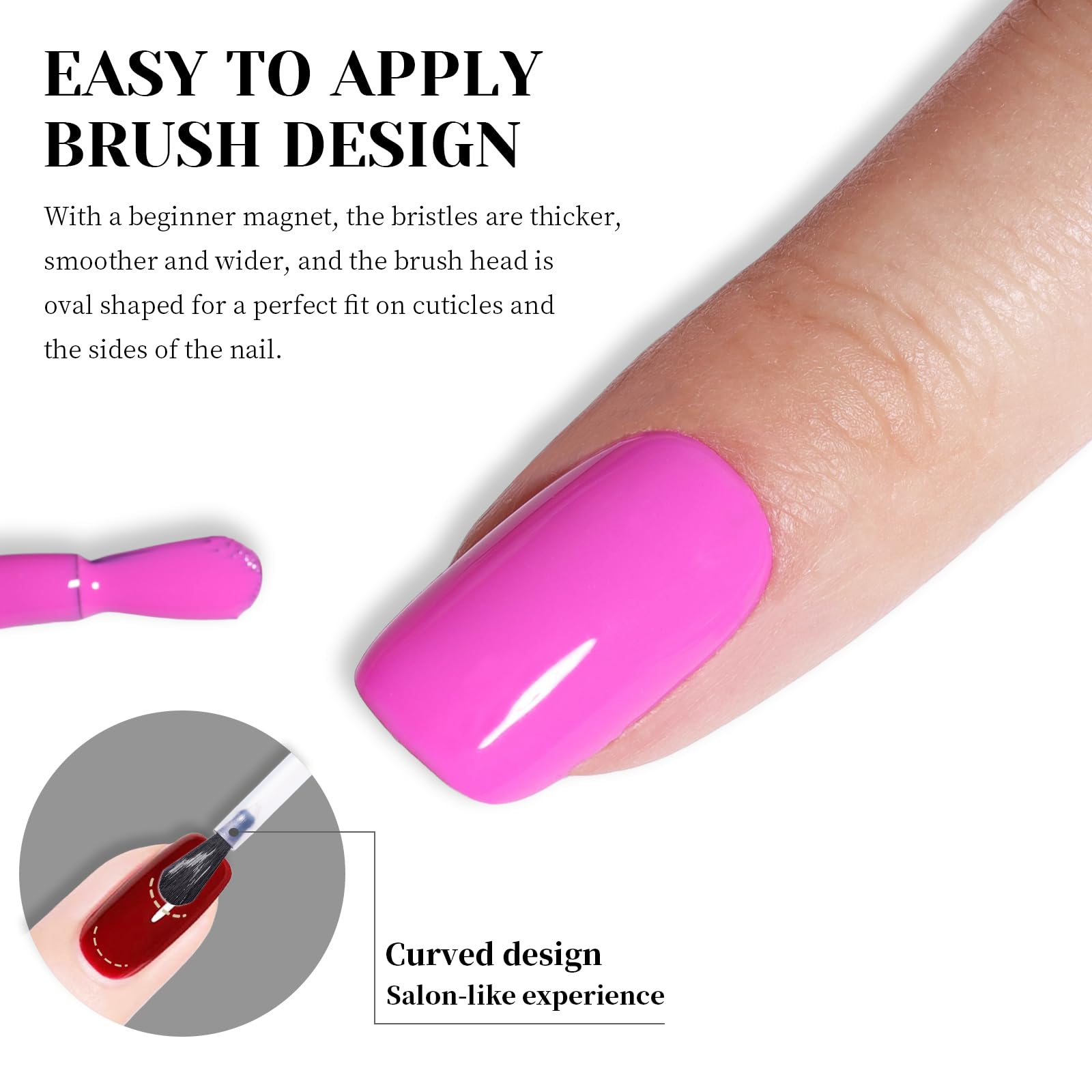 TUTUYU Powder Purple Gel Smalto per unghie: Aumenta la tua nail art fai da te a casa e condividi la gioia come regalo