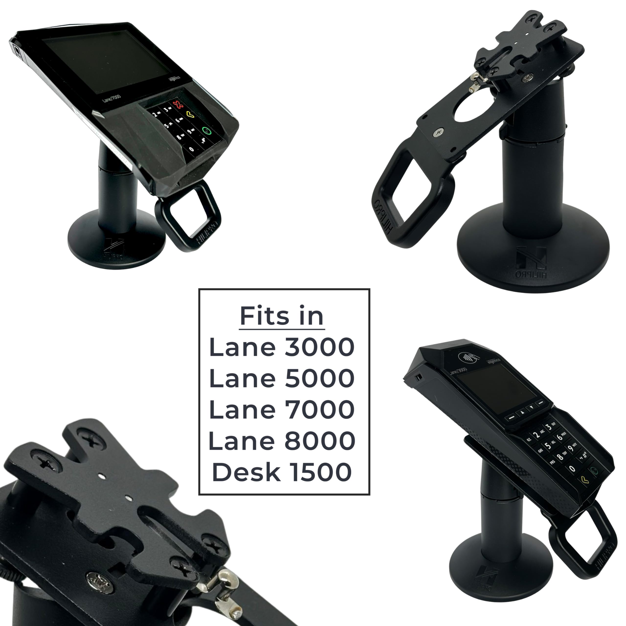 Amazon.com: Hilipro Point of Sale Swivel Stand for Ingenico Lane