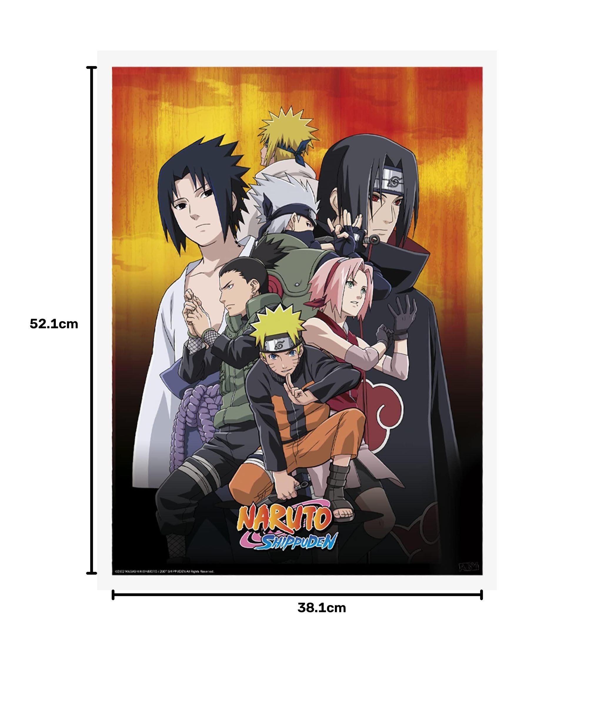Amazon.co.jp: ABYstyle NARUTO-ナルト-ポスター (しのび箱入り
