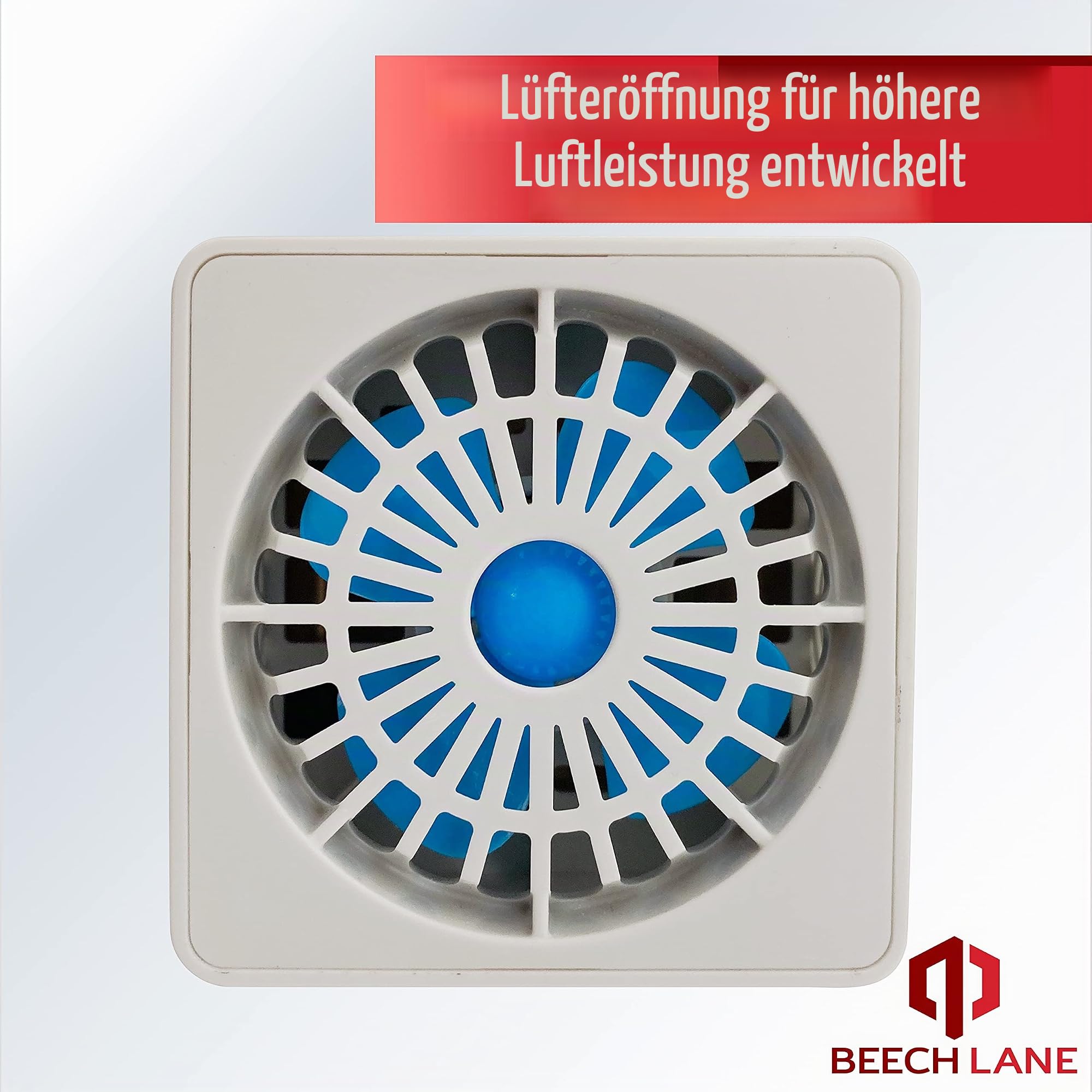 Beech Lane RV-Kühlschrankventilator, patentiert, Hochleistungsmotor mit 3.000 U/min, einfaches An- und Ausschalten, mehrere seitliche Belüftungsöffnungen erhöhen den Luftstrom, langlebige Konstruktion