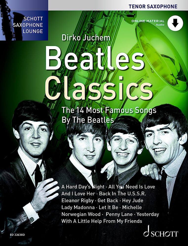 Beatles Classics: The 14 Most Famous Songs by The Beatles. tenor saxophone.