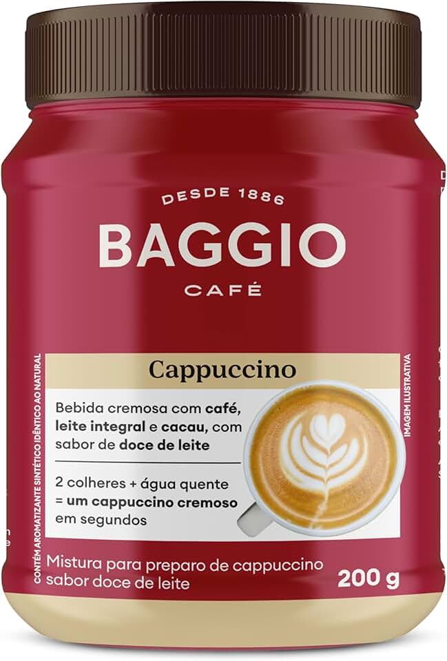 Café Baggio Cappuccino Pote 200g