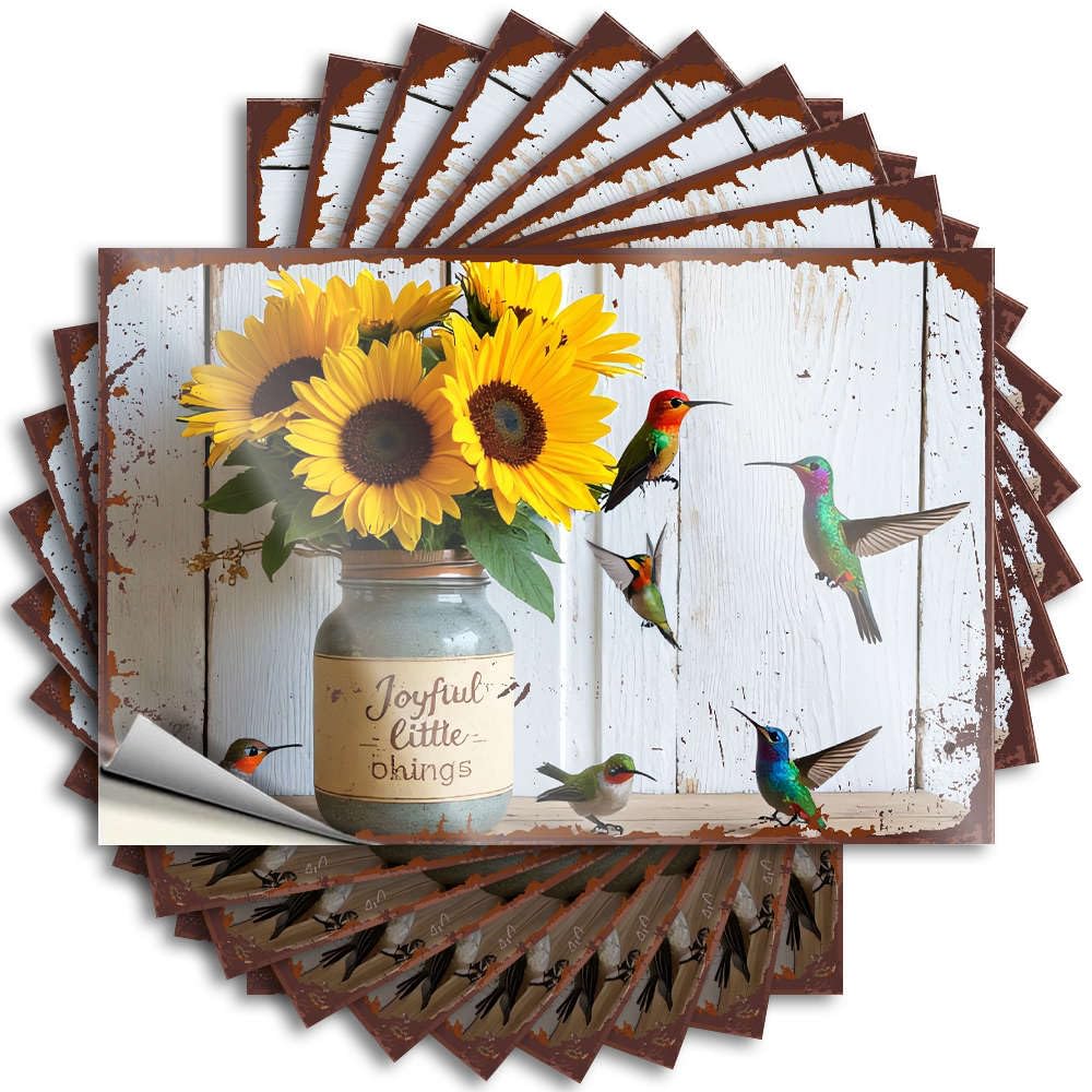Tattoo Vintage Room Decor Aesthetic | Punk Water Joyful Little Things. for Men(6X9CM)