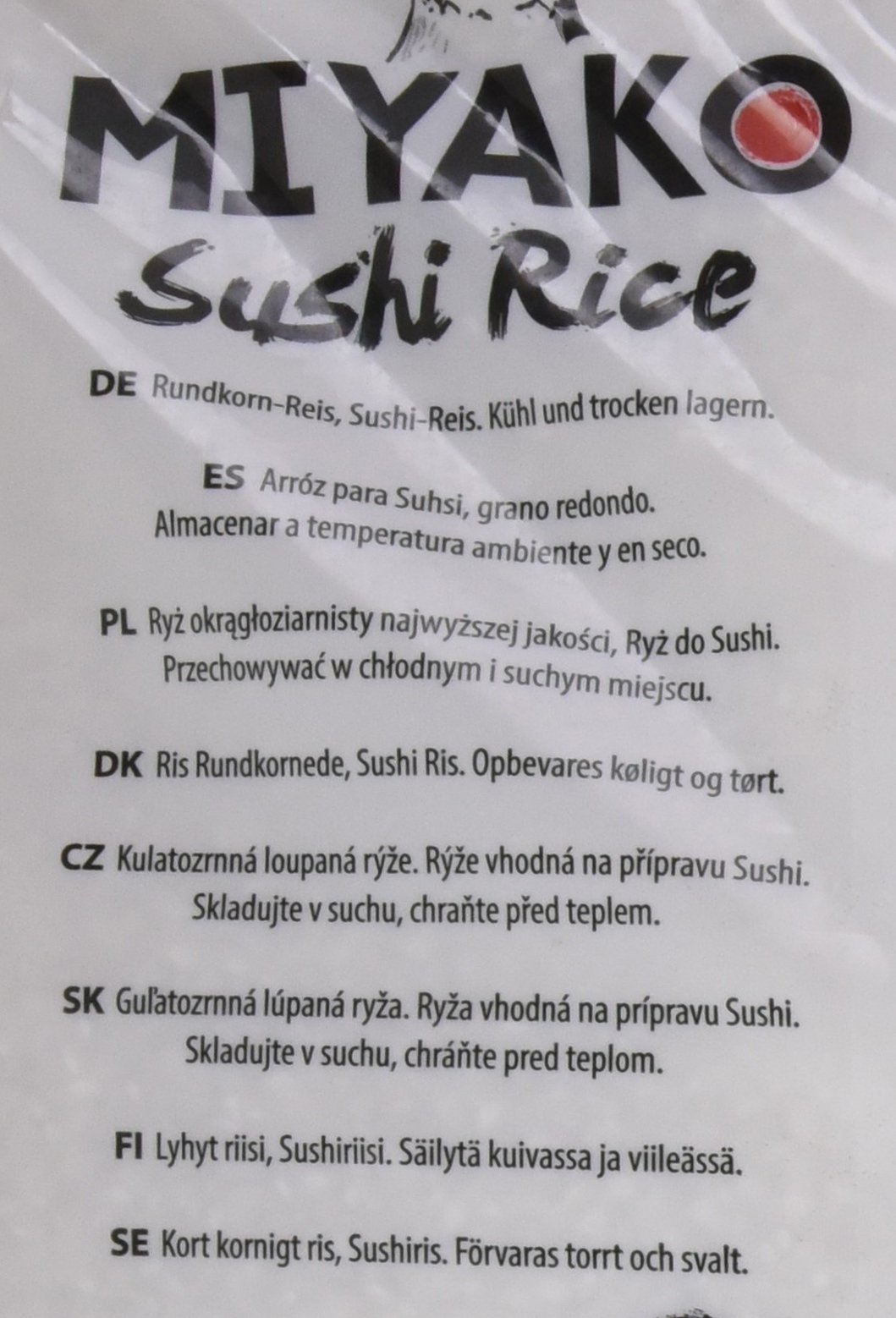 Miyako Arroz Para Sushi, Grano Redondo - 9007 gr