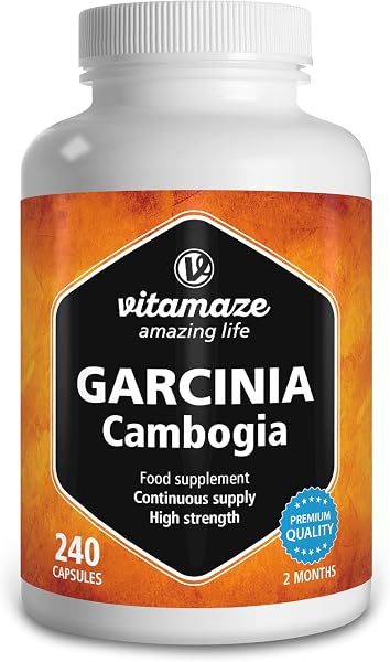 Vitamaze Garcinia Cambogia Cápsulas 240 Cápsulas
