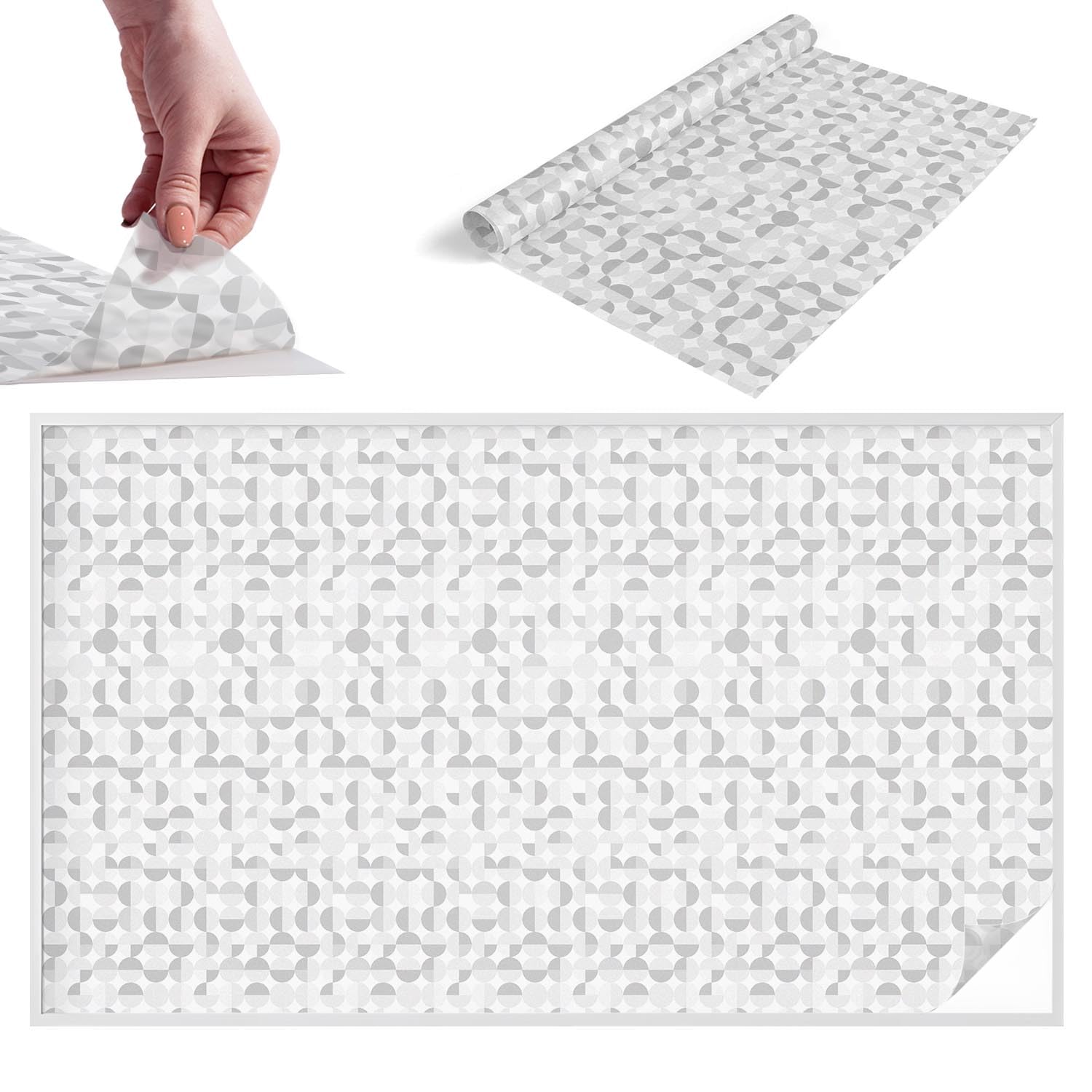 Film pour vitre intimité contre le vis-à-vis en PVC