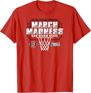 San Diego State Aztecs March Madness 2025 Men's Basketball T-Shirt