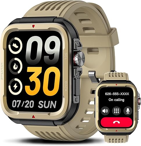 Reloj inteligente para hombres y mujeres (respuestahacer llamadas), nuevo reloj inteligente HD de 1.8 pulgadas, reloj de fitness con más de 120