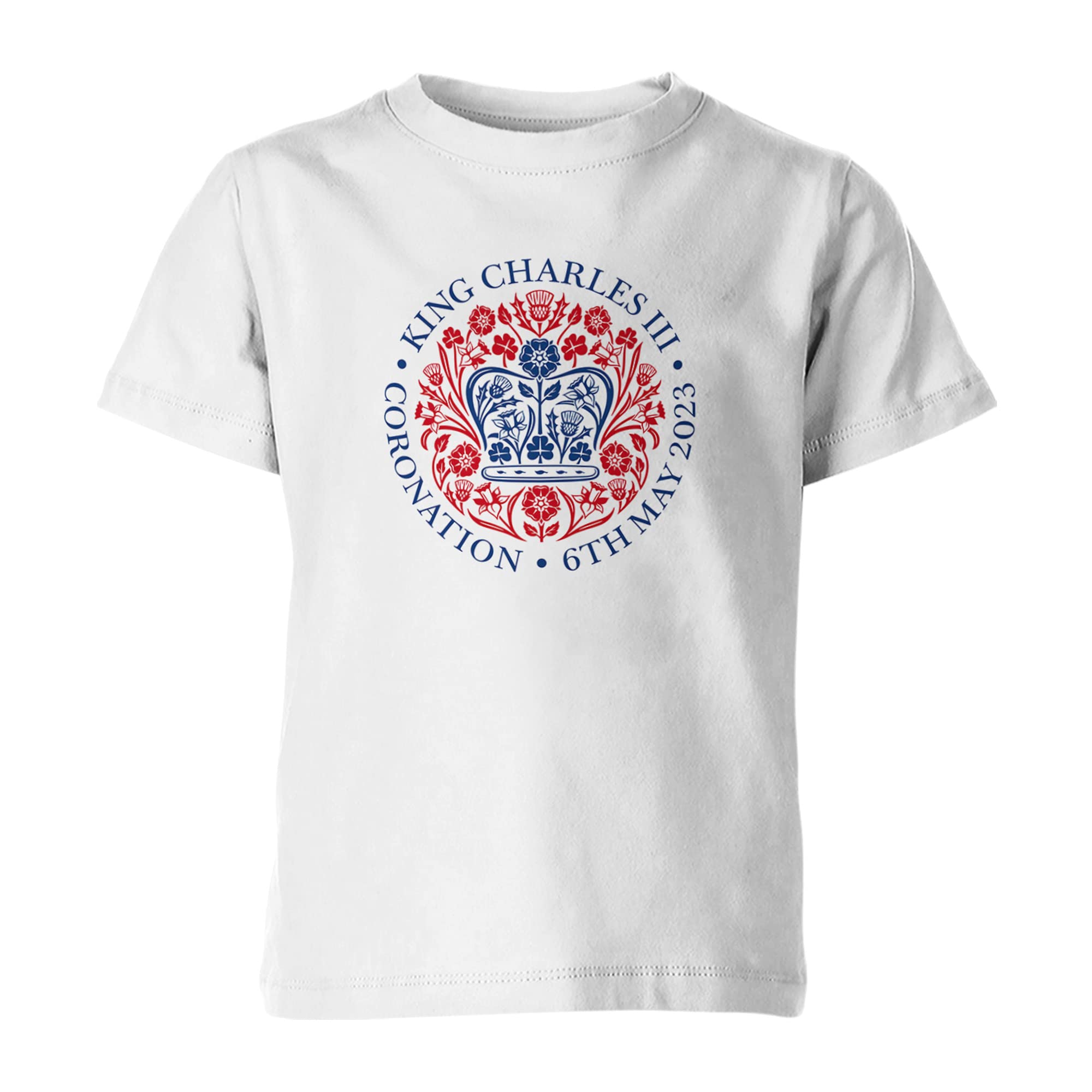 Kings Coronation T Shirt 2023 Official Emblem King Charles III Commemorative Souvenir Gift His Majesty The King Royal Memorabilia Gifts Coronation Memorabilia