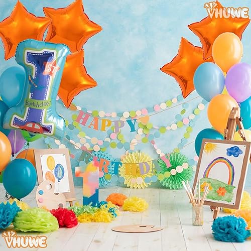 Miniatura 79 de Globos de estrella rosa de 18 pulgadas, 10 unidades de globos metálicos de aluminio de helio de Mylar en forma de estrella rosa caramelo para Globos