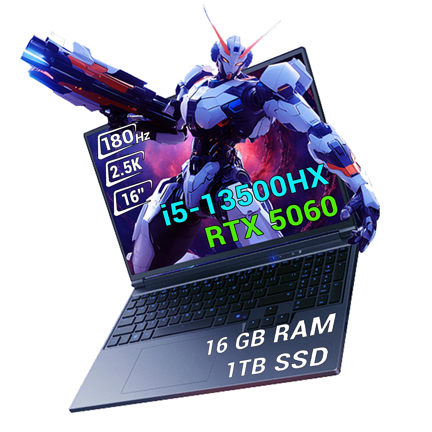 Amazon.co.jp: FIREBATゲームノートPC RTX5060/13500HX/16GB RAM