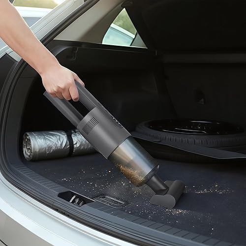 Miniatura 9 de Aspiradora de mano inalámbrica, aspiradora portátil inalámbrica de 30 W, aspiradora de mano rápida recargable, motor sin escobillas de 15000 Pa