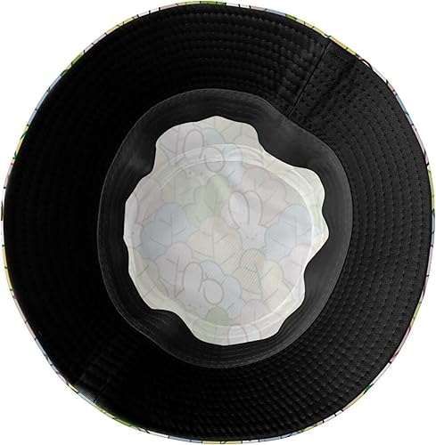 Miniatura 5 de Gorros de pescador de conejo para mujeres y hombres con estampado de conejo protección solar gorras de pescador para viajes playa sombrero de sol