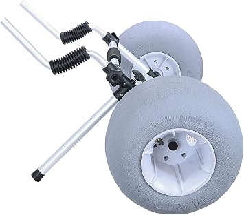 Malone MPG564-S XpressTRX-S Scupper Kayak Cart with Balloon Beach Tires
