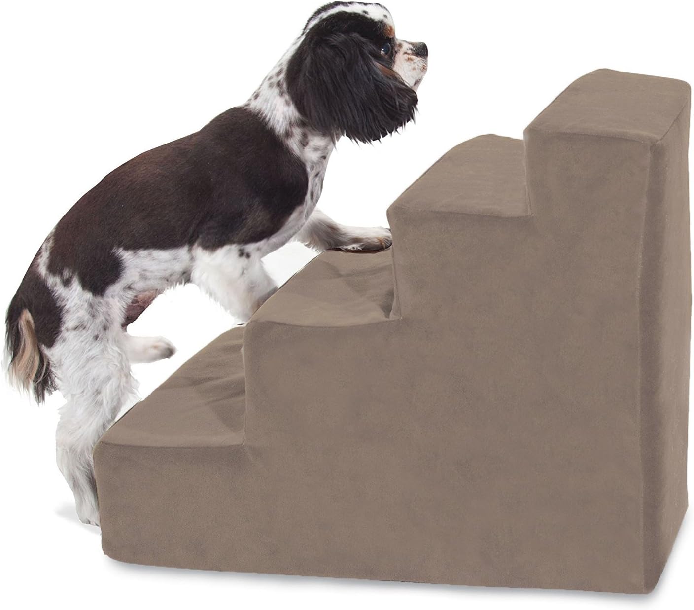 Majestic Pet 4 Step Stone Suede Pet Stairs Products : Pet Furniture : Pet Supplies