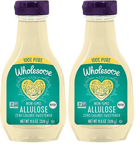 Wholesome Sweeteners 11.5-Ounce Allulose, Zero Calorie Sweetener, Keto Friendly, Non