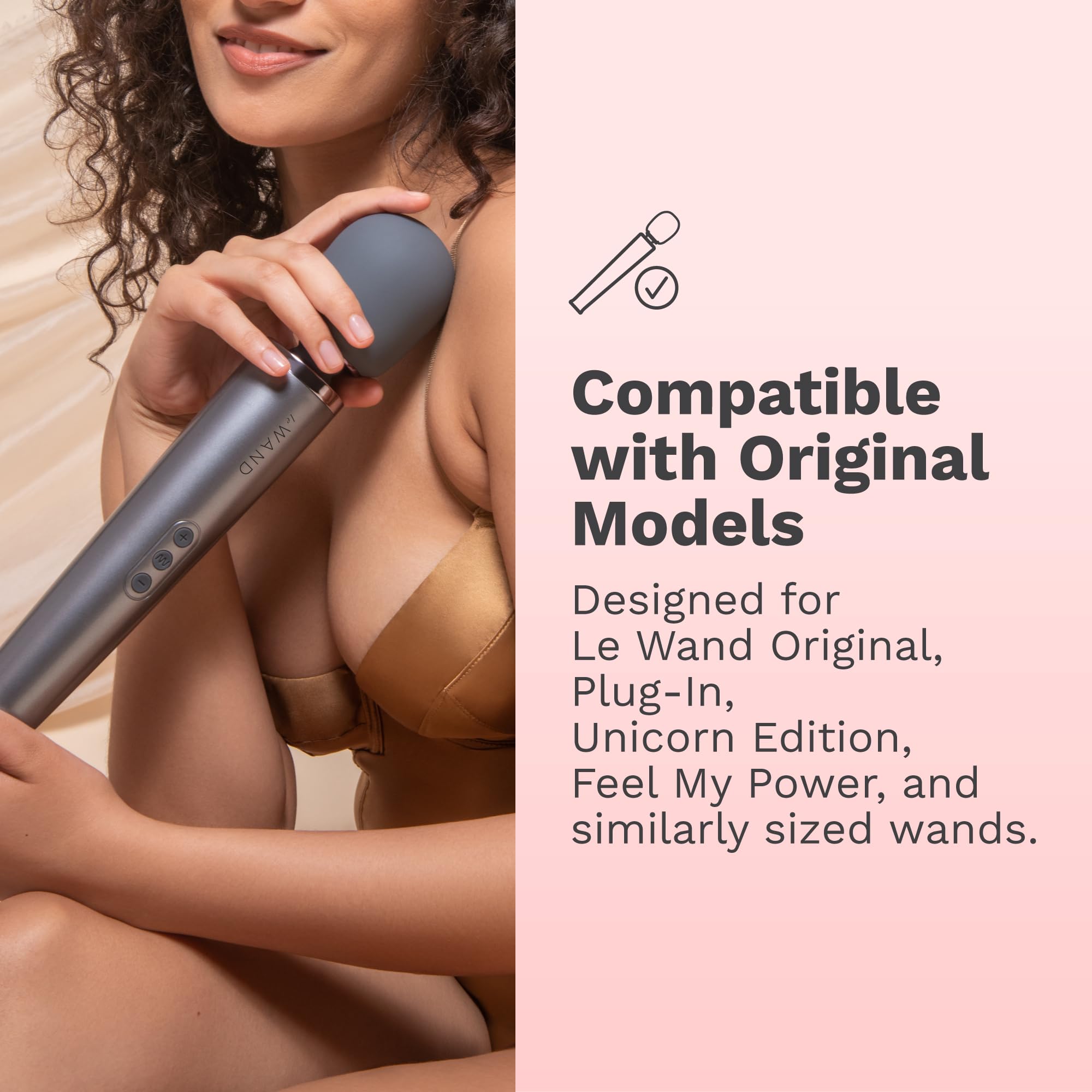 Le Wand Shiatsu Deep Tissue Kits de massage Gris Taille unique