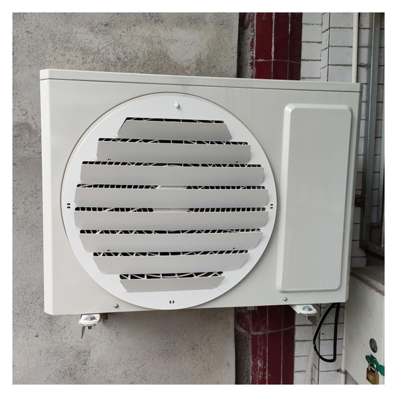 ITOSUI Air Conditioner Outlet Deflector, Air Conditioner Outboard Deflector, Anti-Direct Blowing Baffle, Lateral Ventilation Deflector, Condenser Protection Screen(46cm/18.1in)