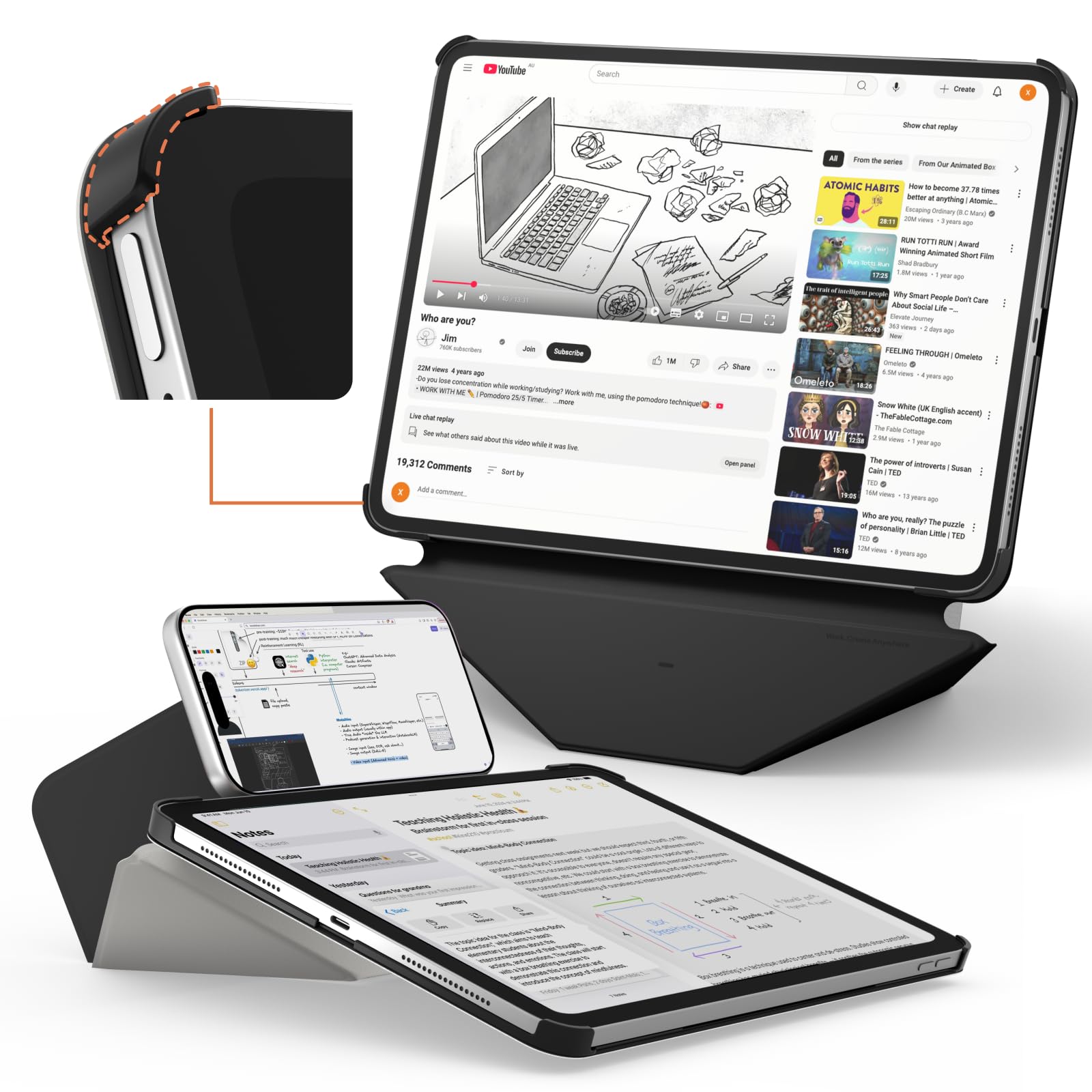 Amazon.co.jp: MOFT【公式直営店】ダイナミックフォリオケース iPad