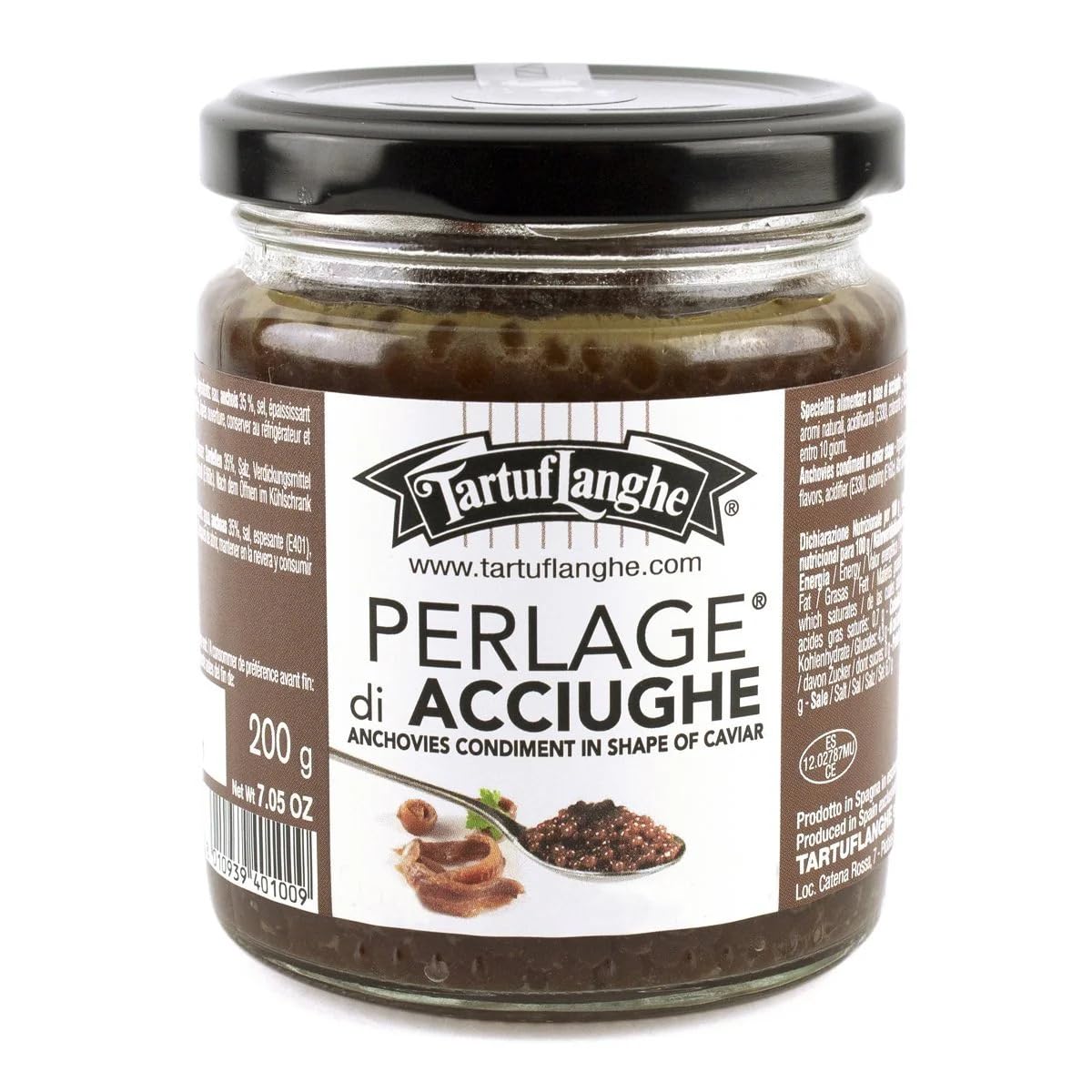 Perlage di acciughe 200gr - Specialità alimentare di Acciughe in Perle TartuflanghE