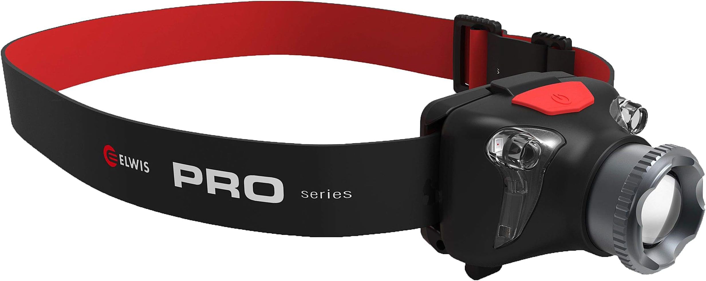 Elwis CREE LED Rechargeable Head Torch H4-R Dual Power 410 Lumen Professional