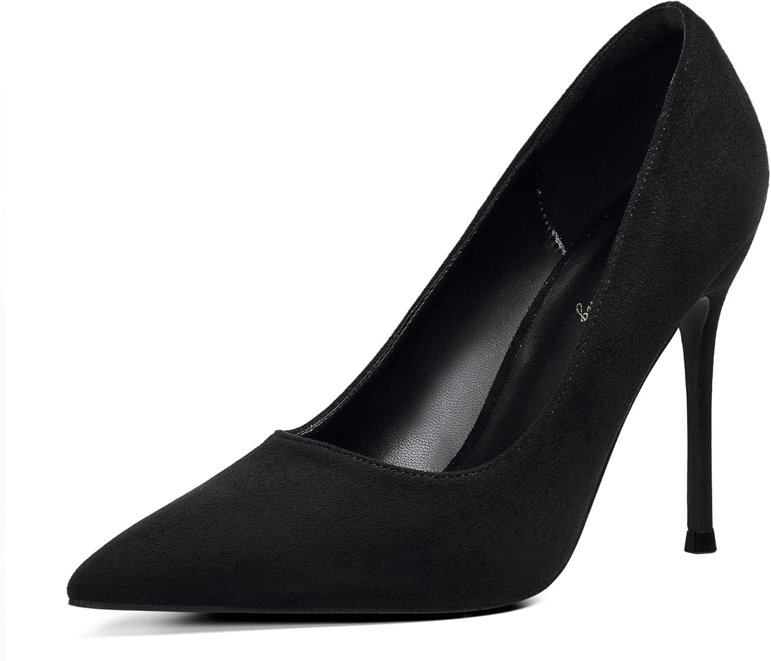 Elisabet Tang Women's High Heels Pumps Closed Pointed Toe Stiletto 4inch Heels Classic Office Special Dressy Wedding Pump Shoes