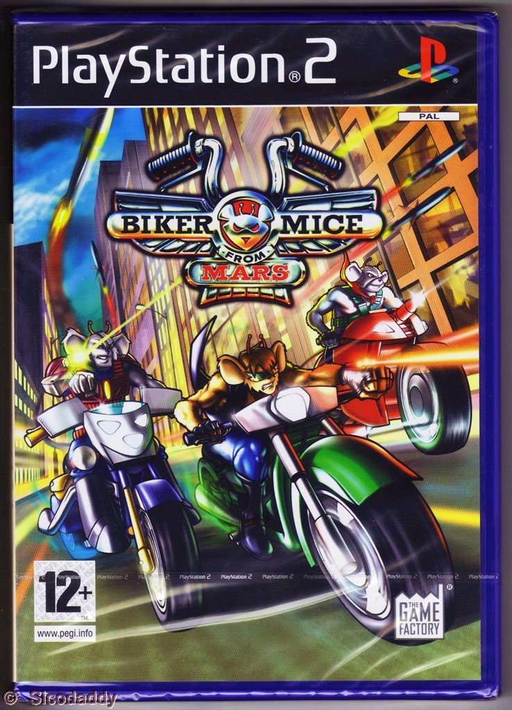 Jeu Biker Mice From Mars PS2 - Très Bon état, Version PlayStation 2, Jeu Rétro D'action/course