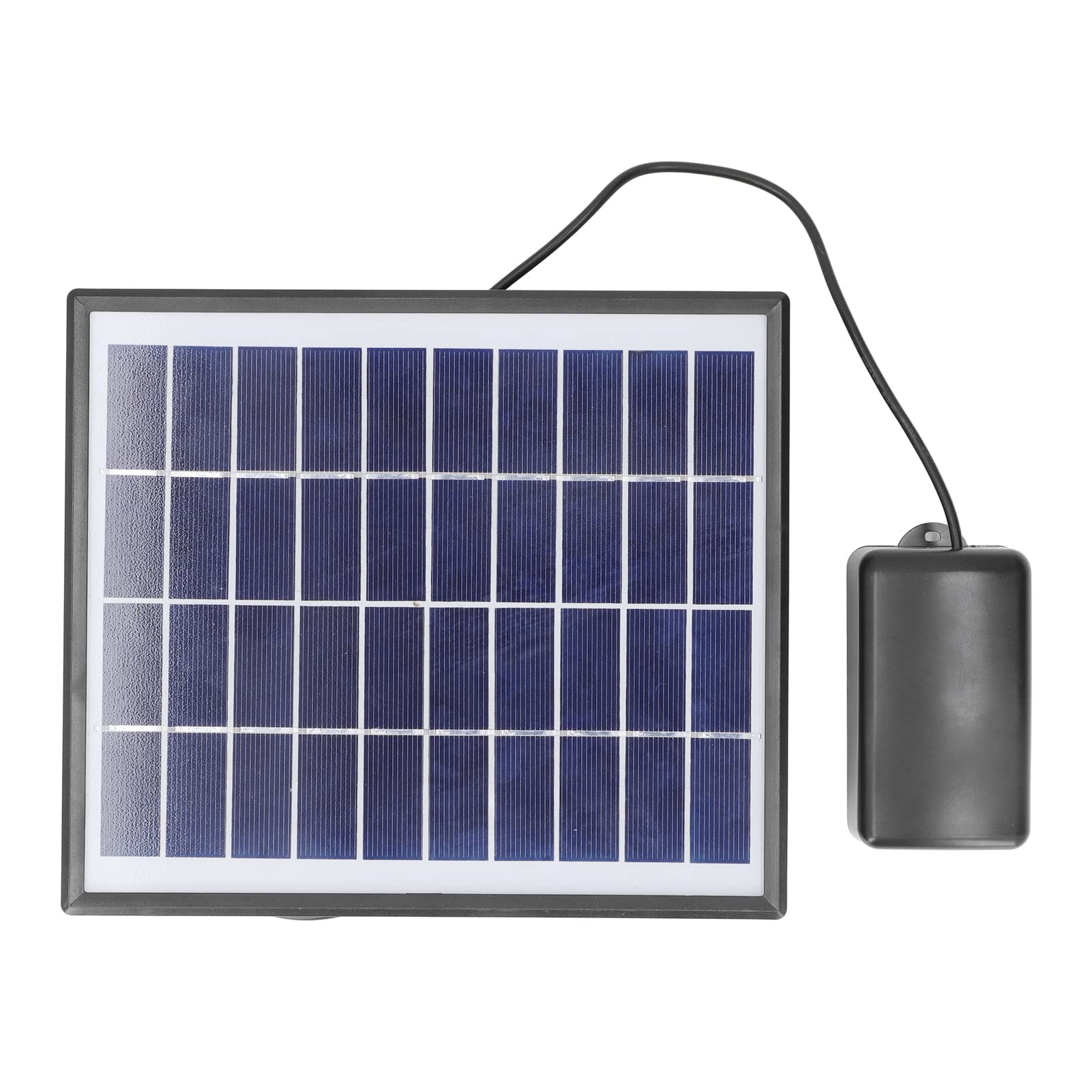 Pompa Solare per Laghetto con Pannello Regolabile da 10 V 6 W e Uscita da 0,8 L/min per Uso all'aperto in Giardino e Pesci