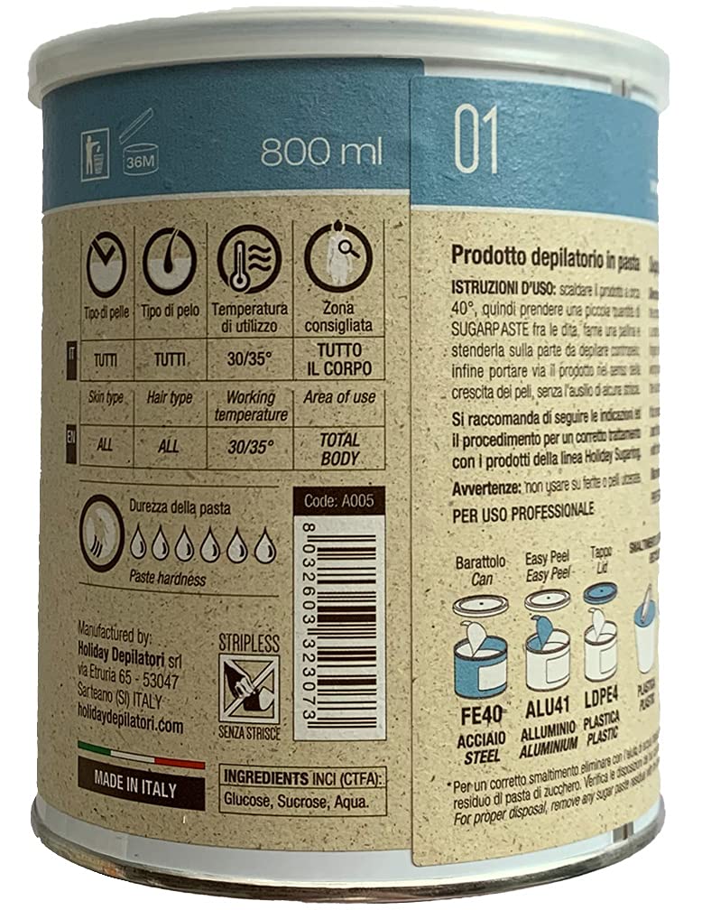 Pasta di Zucchero Star dust (Strong) – 1 kg – Sugaring, un' efficace, a lungo termine epilazione senza strisce in tessuto non tessuto in der Flicking di ingegneria