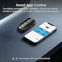 Vista 3 de JX01 Auriculares de Motocicleta Bluetooth con V5.4, Casco de Motocicleta Bluetooth de 8 Vías con Audio aptX HD, Control de Aplicación