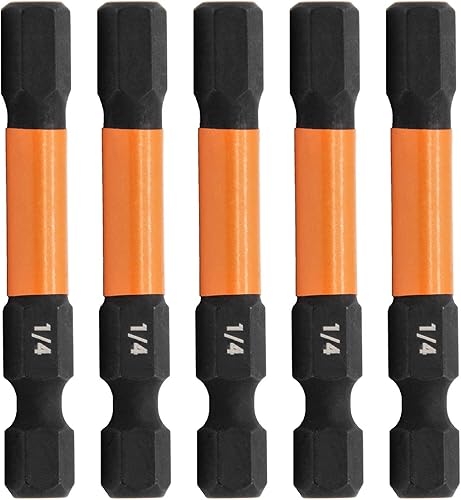 Miniatura 18 de Broca de Impacto Hexagonal de 7/32" - Brocas Hexagonales Railer de Llave Allen para Taladro. Brocas Hexagonales de Acero S2 de 2 pulgadas