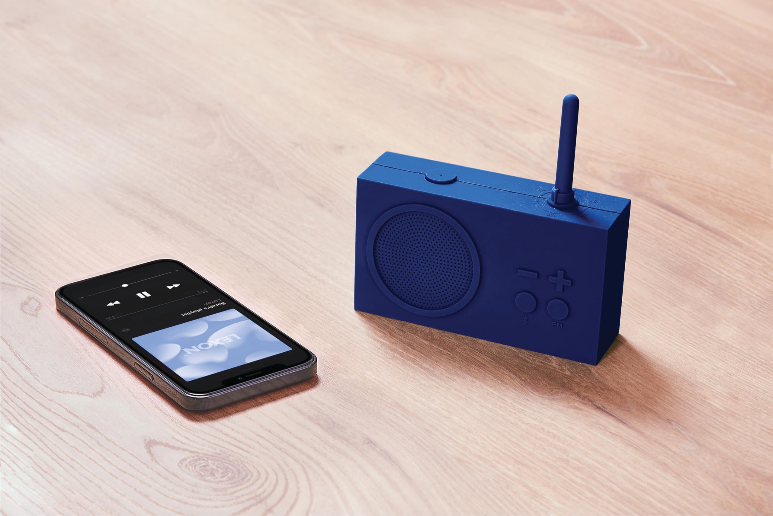Enceinte Bluetooth avec radio FM Lexon Tykho 3 LA119 Jaune