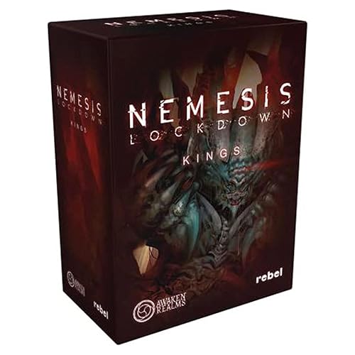 Rebel Nemesis Lockdown Alien Kings Miniatures Expansion - Edición Coleccionista Alternativo de Esculpidas de Reinas Alien, Rey Nocturno & Rey Chytrid, Made Studio