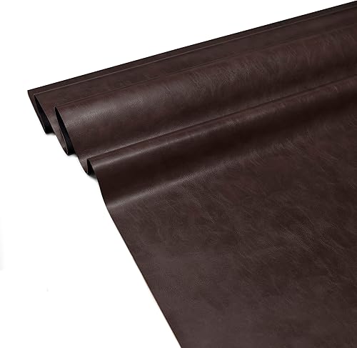 Miniatura 1 de Kit de parches de reparación de cuero de 25 x 50 pulgadas, 6 tamaños y 75 colores disponibles, cinta de cuero autoadhesiva para tapicería, adhesivo