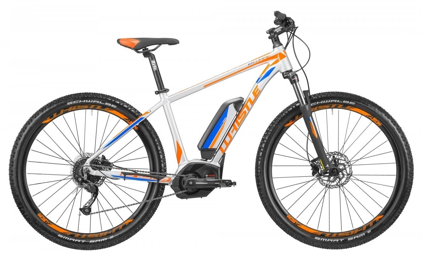 WHISTLE Mountain Bike elettrica eMTB con pedalata assistita B-Ware CX 500,  9 velocità, Colore Grigio Ultralight - Arancione, Misura S (155-170 cm) :  Amazon.it: Sport e tempo libero