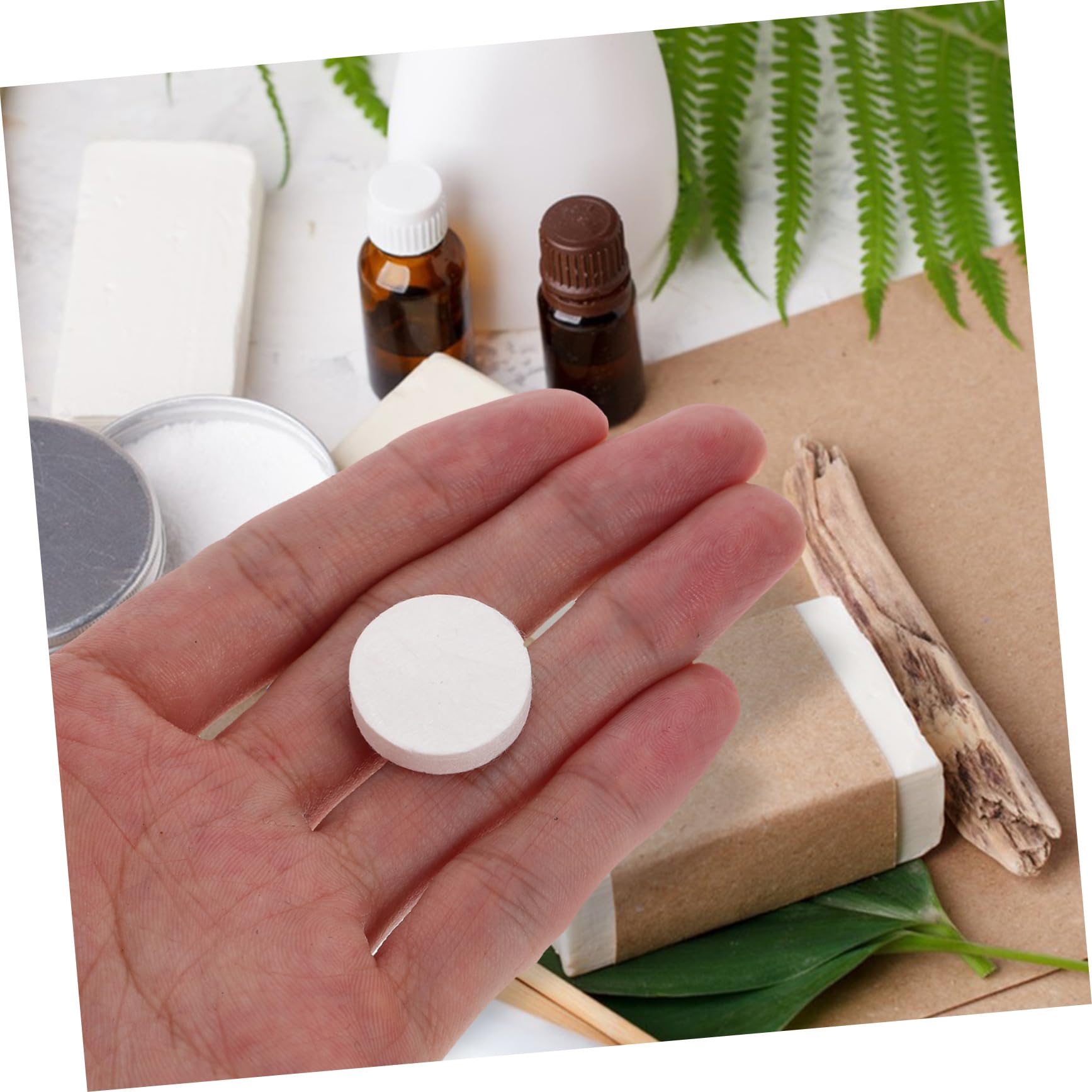 FOMIYES 400 pezzi Maschere Compressed Facial Maschere Facciali Comode e Usa e Getta per Trattamenti Te per Della Casa Colore Casuale Colore Casuale