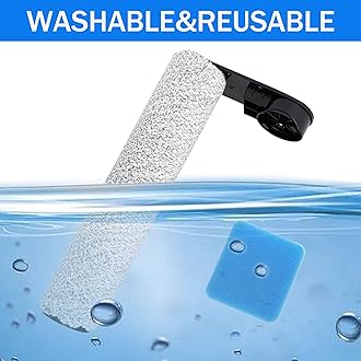 Replacement Parts Kit for EUREKA NEW430BL / JONR ED12 & ED12 LITE Vacuum | 2 Brush Rollers + 4 Washable Foam Filters