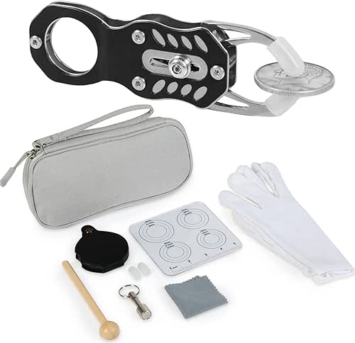 HRYOML Coin Ping Tester Kit, The Pocket Pinger Gold &