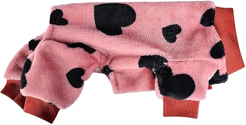 Miniatura 8 de Pijamas para perros pequeños, niñas y niños, pijamas de invierno para cachorros de clima frío, suéter de 4 patas, ropa para chihuahua, yorkie, traje