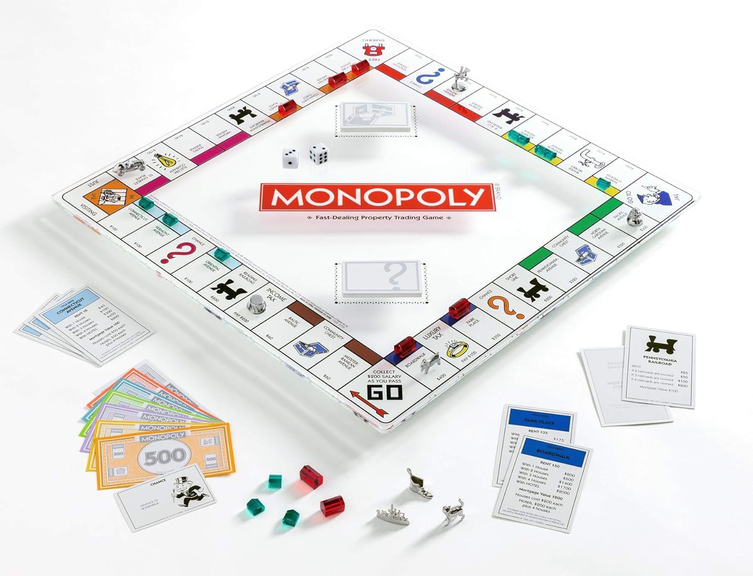 Monopoly Glass Edition by WS Game Company