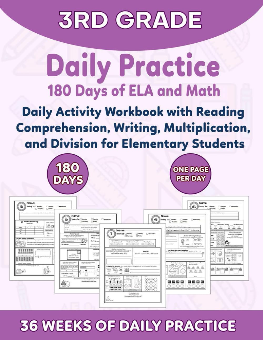 Third Grade Mastery of Reading Fluency and Word Analysis: 36 Weeks of Daily Practice for Multisyllabic Decoding, Affixes, and Prosody to Enhance Comprehension