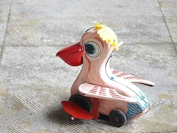 ブリキのおもちゃ アヒル 50年代 DAITO 日本製 ブリキのおもちゃ アヒル 50年代 DAITO 日本製 - メルカリ