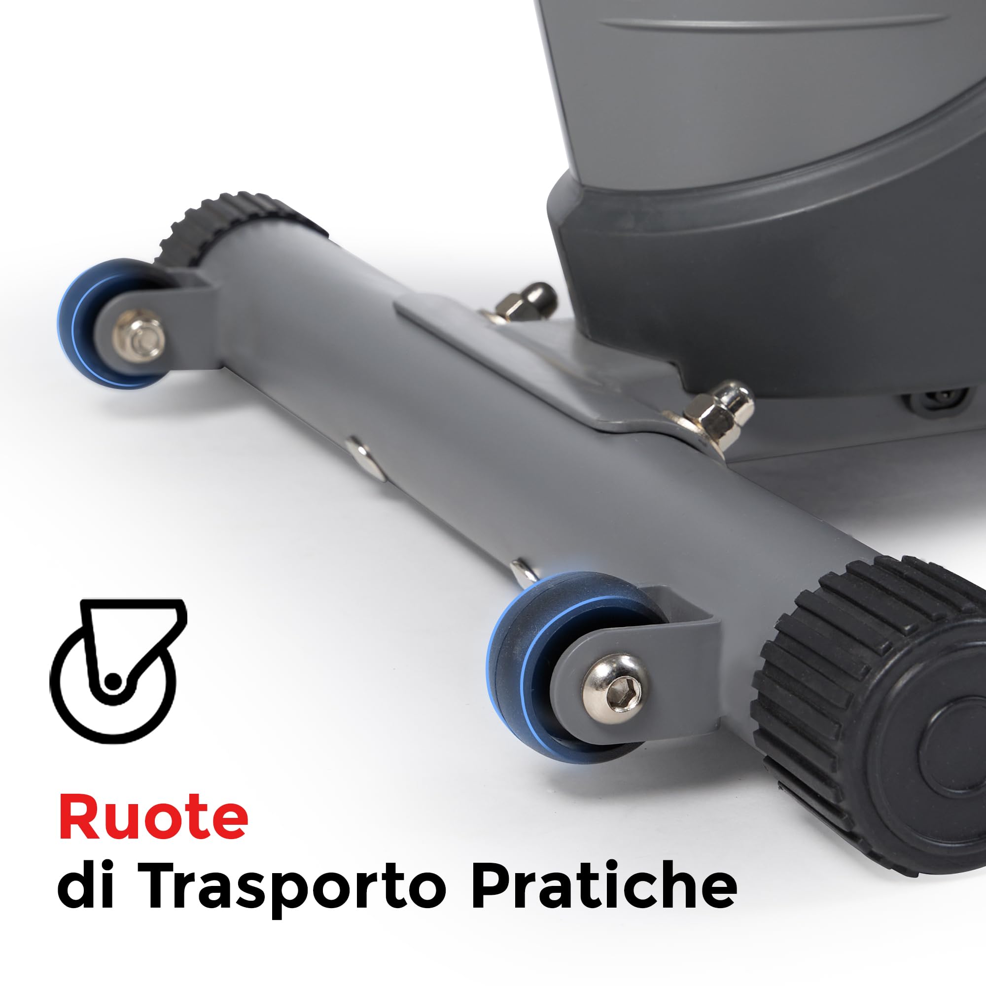 Sunny Health & Fitness Cyclette Reclinabile Smart – Allenamento Corpo Libero con Esercitatori per Braccia e Gambe, Sedile Regolabile, Sensori di Polso Integrati, Connessione Gratuita all'App SunnyFit