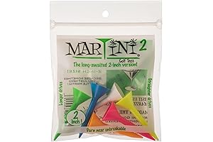 Martini 2 Inch Golf Tees - Pack of 2 (12 Tees)