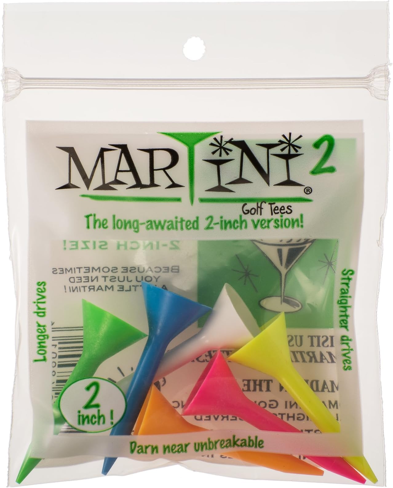 2” Golf Tees –Pack of 2 (12 Tees)