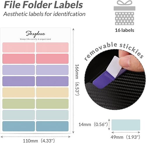 Miniatura 4 de SKYDUE Carpeta de acordeón de 7 bolsillos, carpeta de archivos expandible, organizador portátil de papel de recibos, carpeta de archivo para aula,